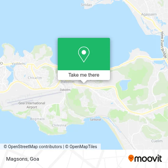 Magsons map