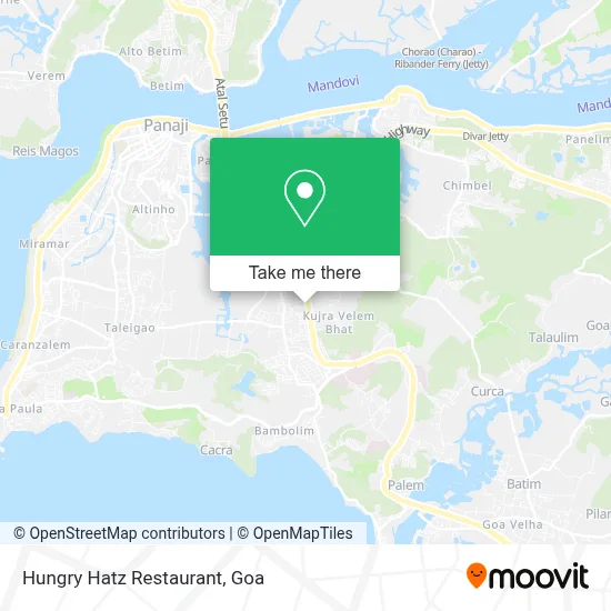 Hungry Hatz Restaurant map