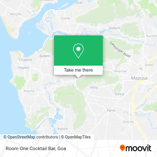 Room One Cocktail Bar map