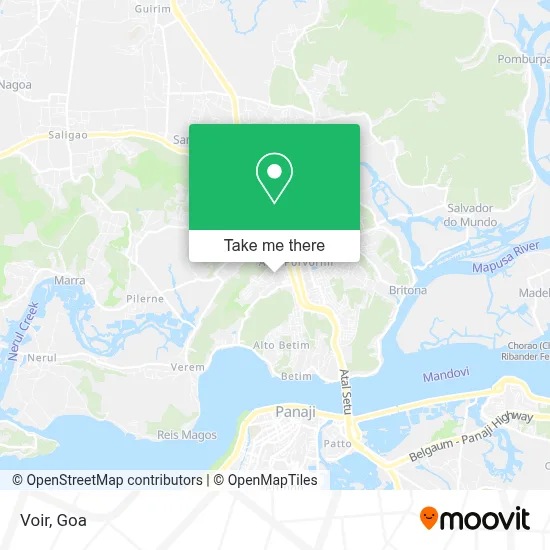 Voir map