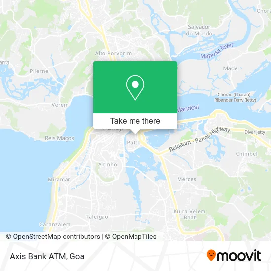 Axis Bank Atm map