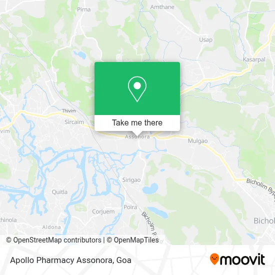 Apollo Pharmacy Assonora map