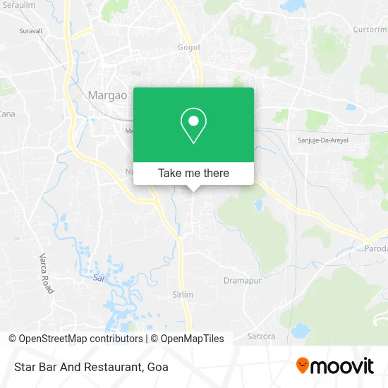 Star Bar And Restaurant map