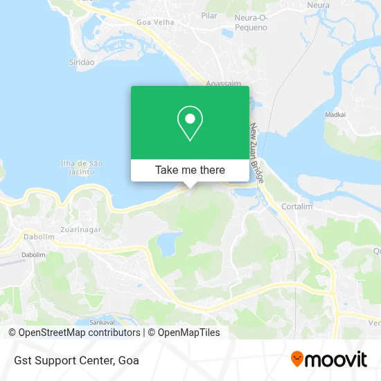 Gst Support Center map