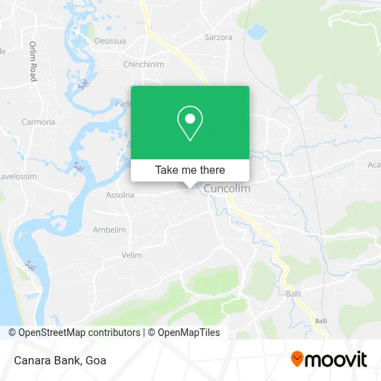 Canara Bank map