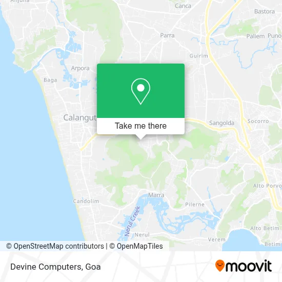 Devine Computers map