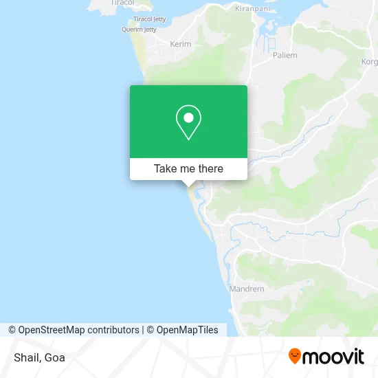 Shail map