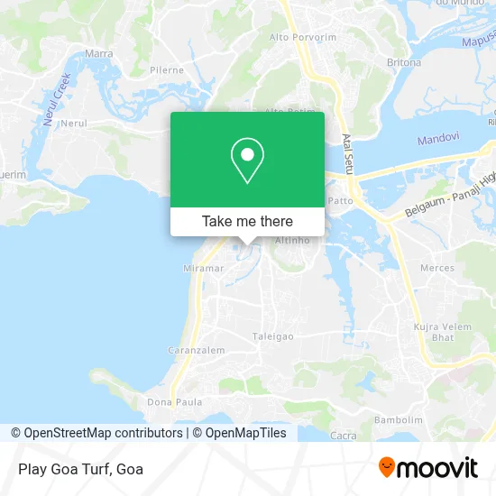 Play Goa Turf map