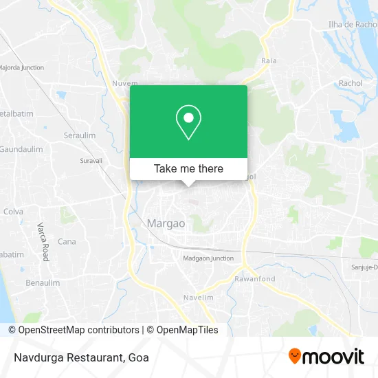 Navdurga Restaurant map