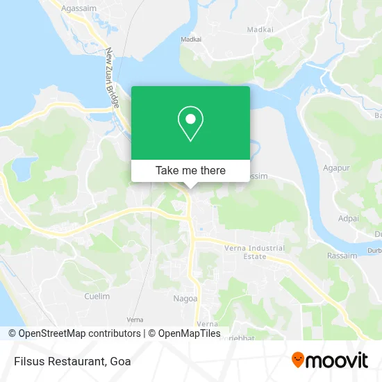 Filsus Restaurant map