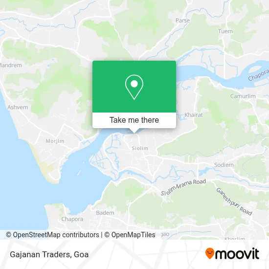 Gajanan Traders map