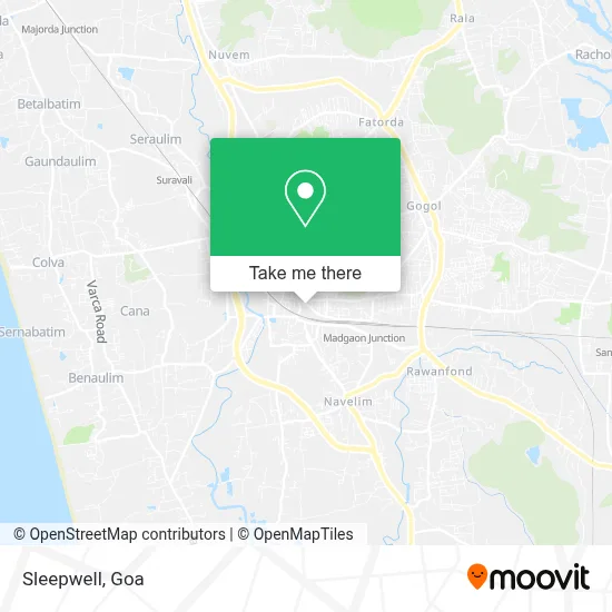 Sleepwell map