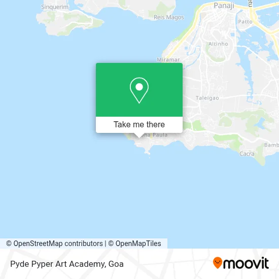 Pyde Pyper Art Academy map