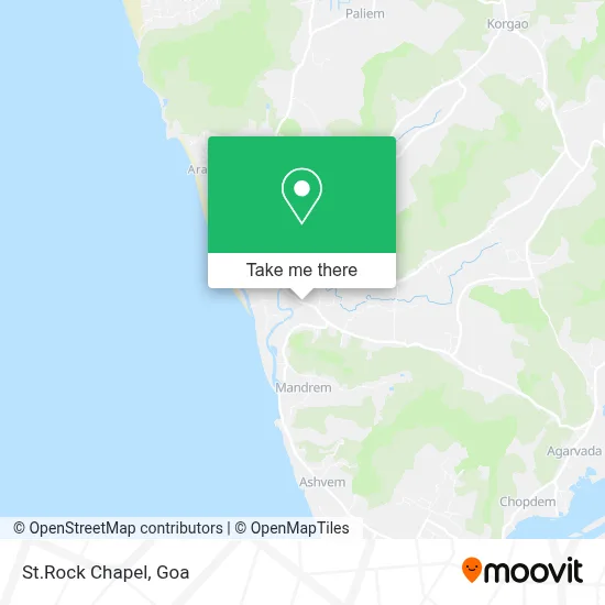 St.Rock Chapel map