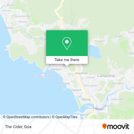 The Cider map