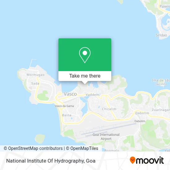 National Institute Of Hydrography map