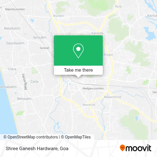 Shree Ganesh Hardware map