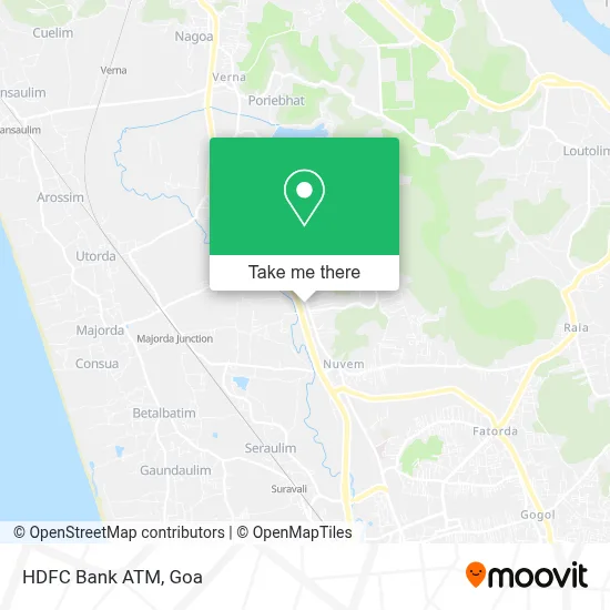 Hdfc Bank Atm map