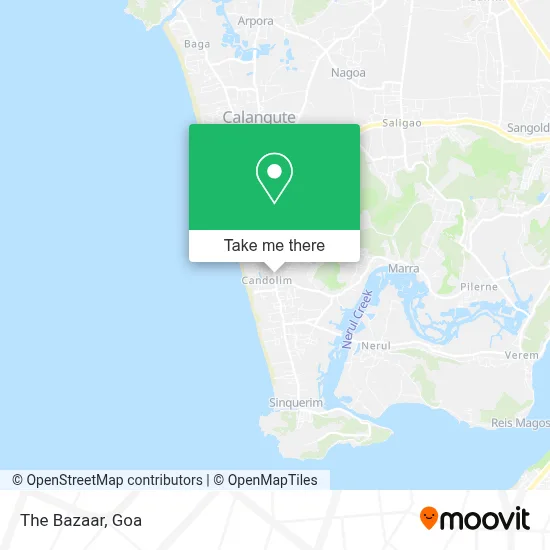 The Bazaar map