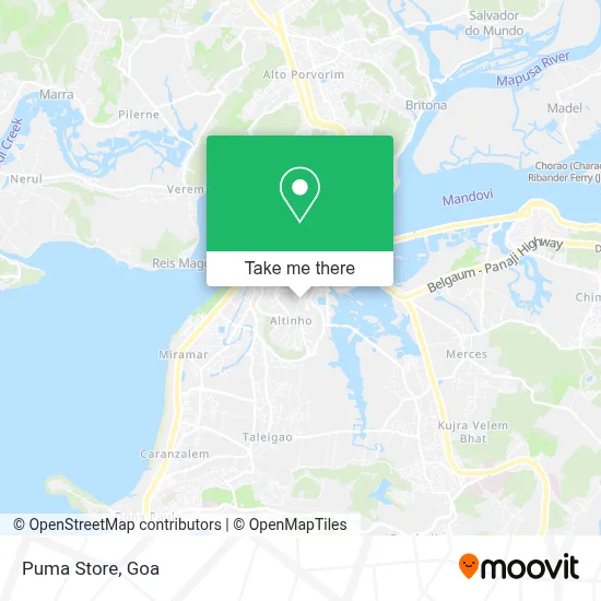 Puma Store map
