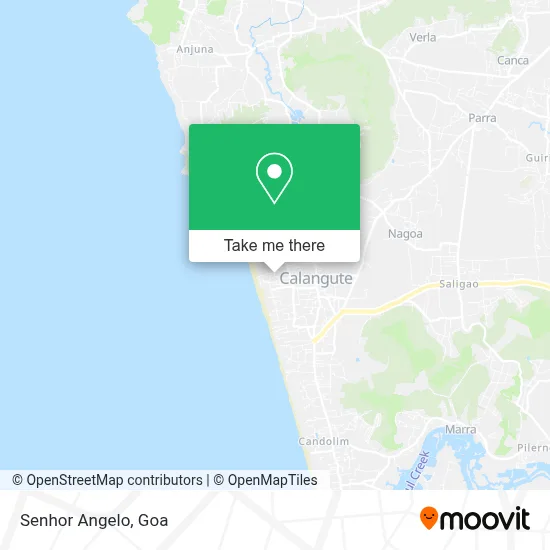 Senhor Angelo map