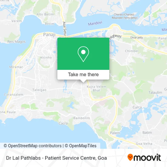 Dr Lal Pathlabs - Patient Service Centre map