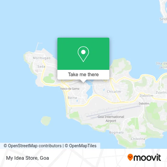 My Idea Store map