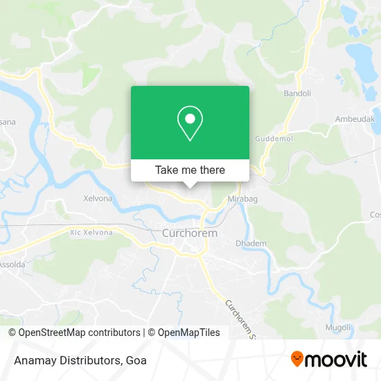 Anamay Distributors map