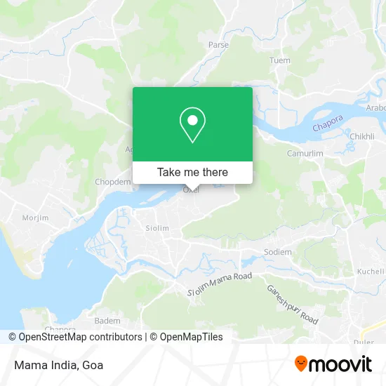Mama India map