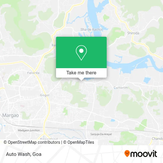 Auto Wash map