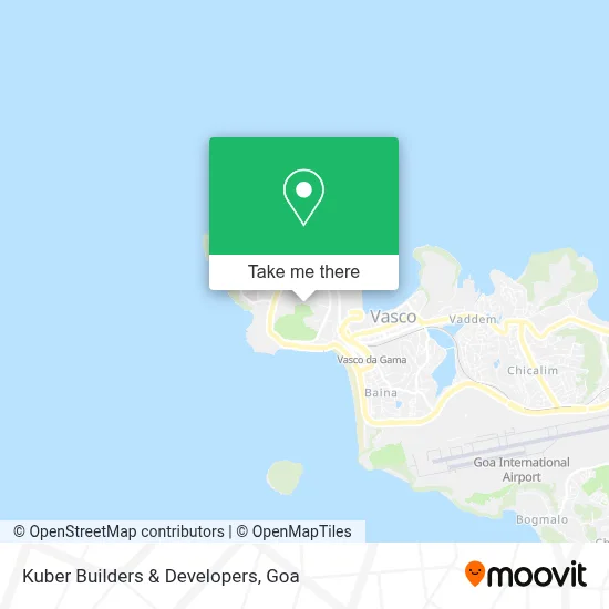 Kuber Builders & Developers map
