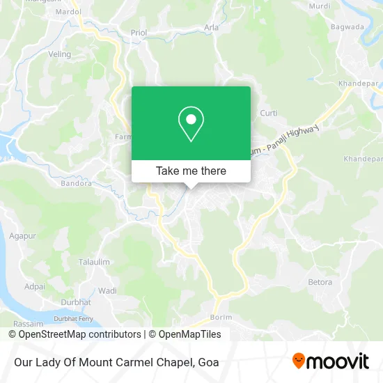 Our Lady Of Mount Carmel Chapel map
