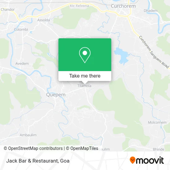 Jack Bar & Restaurant map