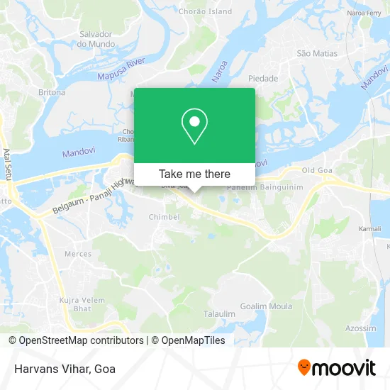 Harvans Vihar map