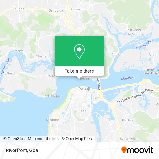 Riverfront map