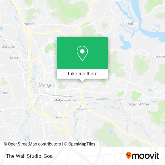 The Wall Studio map