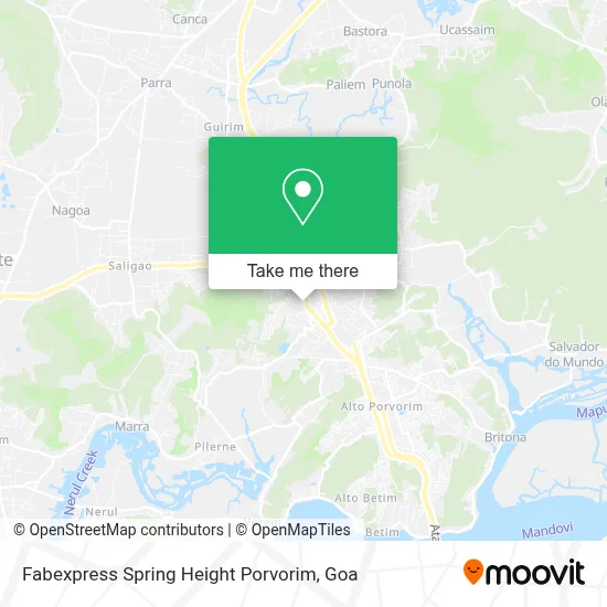 Fabexpress Spring Height Porvorim map