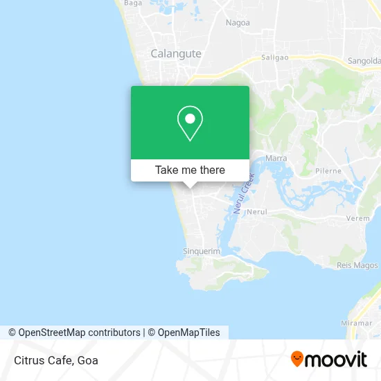Citrus Cafe map