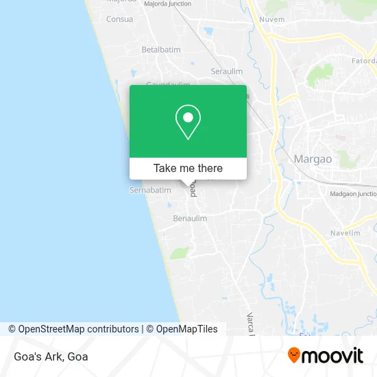 Goa's Ark map