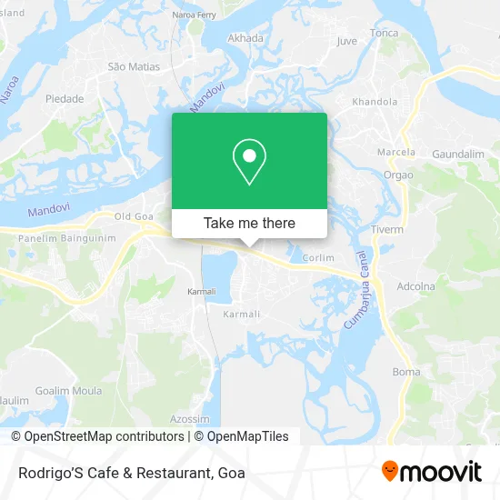 Rodrigo’S Cafe & Restaurant map