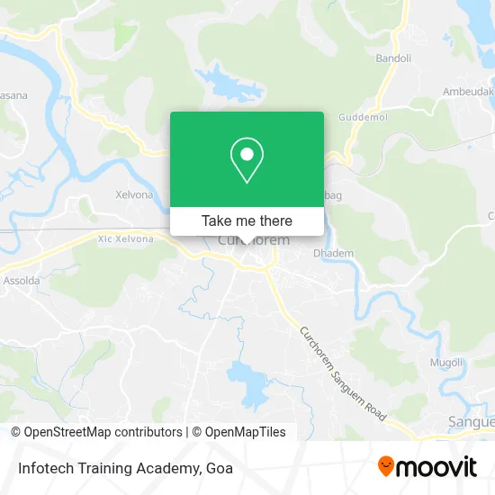 Infotech Training Academy map