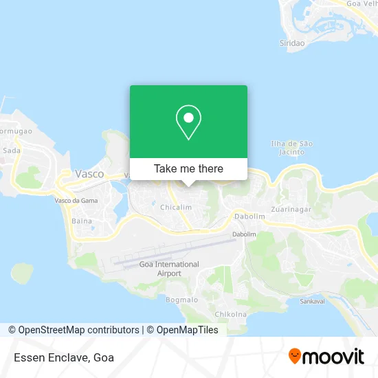Essen Enclave map