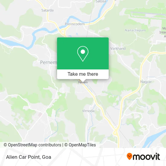 Alien Car Point map