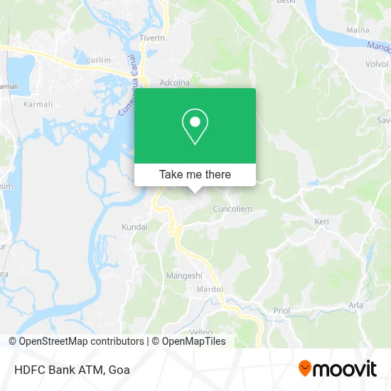 Hdfc Bank Atm map