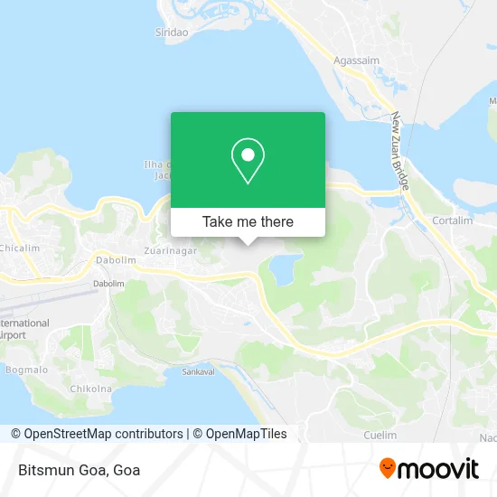 Bitsmun Goa map