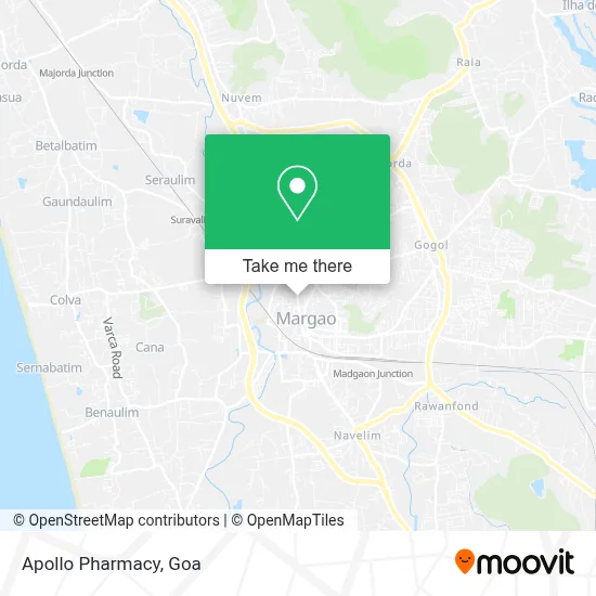Apollo Pharmacy map