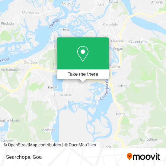 Searchope map