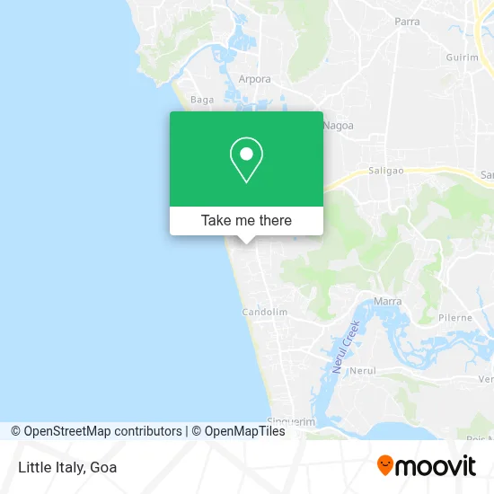 Little Italy map