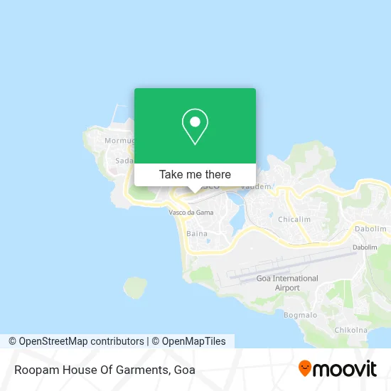 Roopam House Of Garments map