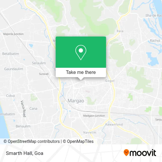Smarth Hall map